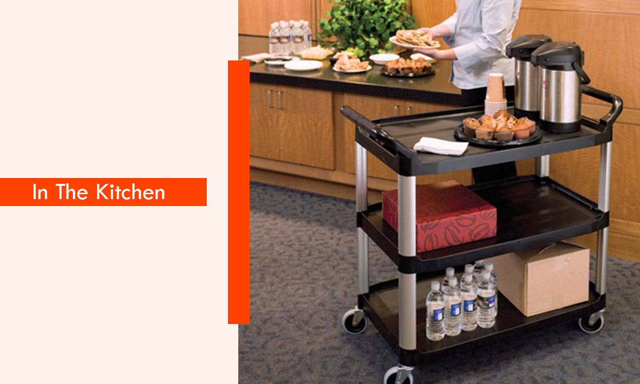 Kitchen trolley uses